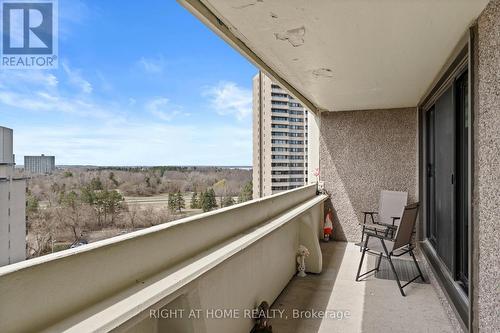 906 - 1171 Ambleside Drive, Ottawa, ON - Outdoor With Balcony With View
