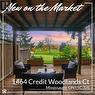 Lower Patio - Priceless View - Oct 2025 - 1464 Credit Woodlands Court, Mississauga, ON  - Outdoor With Deck Patio Veranda 