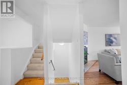 Steps to main and upper level - 