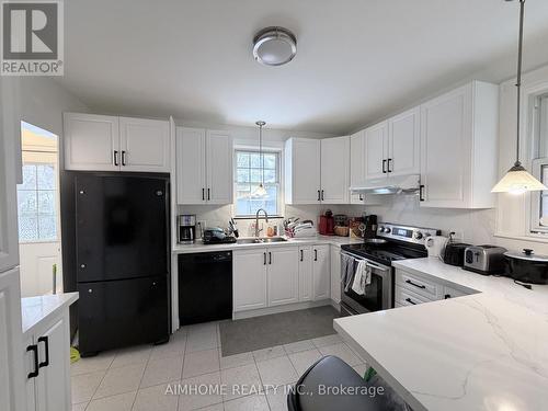 110 Traymore Avenue, Hamilton, ON - Indoor Photo Showing Kitchen With Double Sink