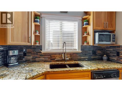 144 Power Street Unit# 202, Penticton, BC - Indoor Photo Showing Kitchen With Double Sink