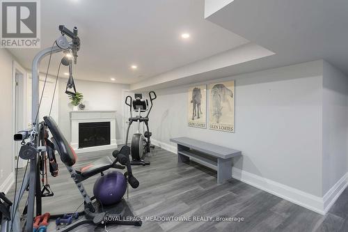 2818 Folkway Drive, Mississauga, ON - Indoor Photo Showing Gym Room