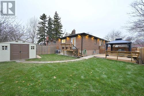1316 Erinmore Drive, Mississauga, ON - Outdoor With Deck Patio Veranda With Backyard