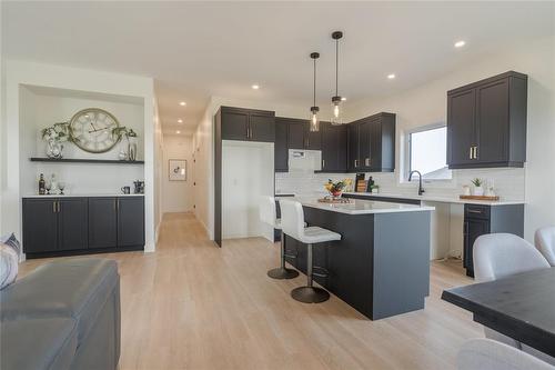2 Wild Plum Lane, Steinbach, MB - Indoor Photo Showing Kitchen With Upgraded Kitchen