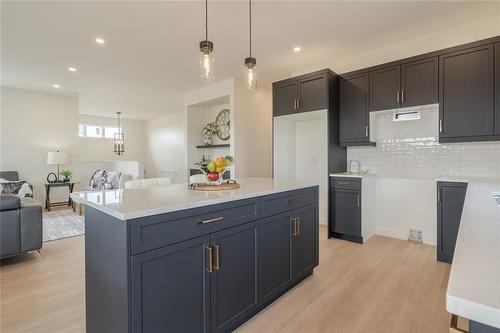 2 Wild Plum Lane, Steinbach, MB - Indoor Photo Showing Kitchen With Upgraded Kitchen