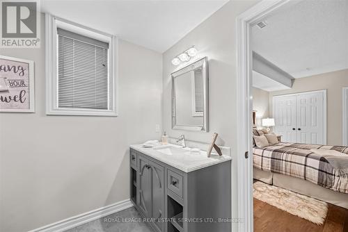 Three-Piece Bathroom - 2315 8 Sideroad, Burlington, ON - Indoor Photo Showing Bedroom