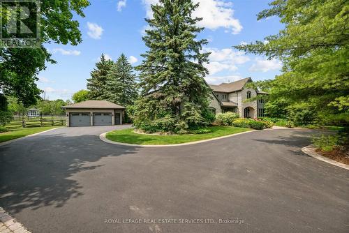 Offering The Elegance of a Classic Country Manor - 2315 8 Sideroad, Burlington, ON - Outdoor With Facade