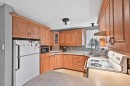 Cuisine - 406 Rue Bernard, Saint-Alexandre, QC  - Indoor Photo Showing Kitchen With Double Sink 