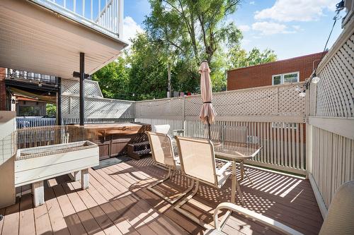 Backyard - 4684 Av. Hingston, Montréal (Côte-Des-Neiges/Notre-Dame-De-Grâce), QC - Outdoor With Deck Patio Veranda With Exterior