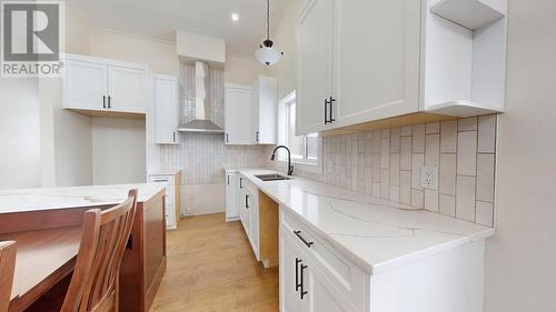 87 Anderson Rd, Sault Ste. Marie, ON - Indoor Photo Showing Kitchen With Double Sink