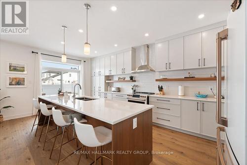 6461 Renaud Road, Ottawa, ON - Indoor Photo Showing Kitchen With Double Sink With Upgraded Kitchen