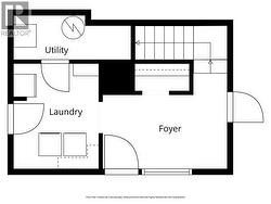 Basement floor plan that is included in the main floor living space. - 