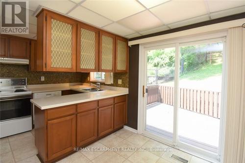 30 Terrace Drive, Hamilton, ON - Indoor Photo Showing Kitchen With Double Sink