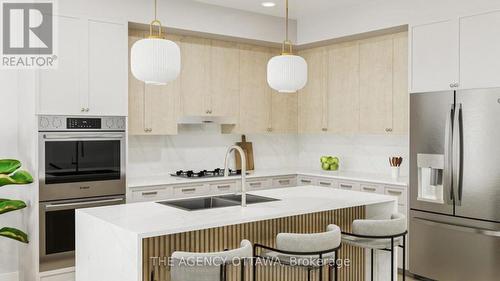 535 Adventure Private, Ottawa, ON - Indoor Photo Showing Kitchen With Double Sink With Upgraded Kitchen