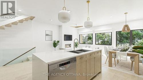 535 Adventure Private, Ottawa, ON - Indoor Photo Showing Kitchen With Double Sink With Upgraded Kitchen