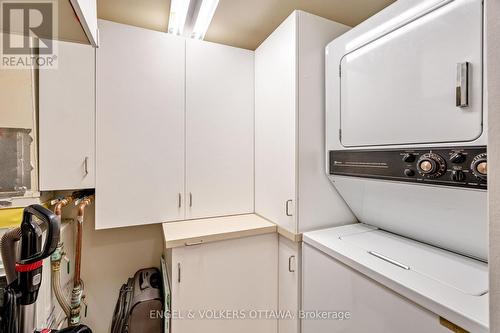 In-suite laundry and storage - 103 - 555 Wilbrod Street, Ottawa, ON - Indoor Photo Showing Laundry Room