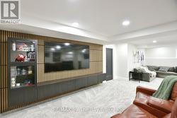 Rec Room With Feature Wall for T V - 