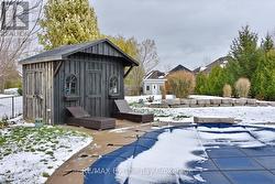 Shed Perfect for Pool Equipment Storage - 