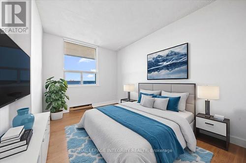 Virtually Staged - 1201 - 900 Dynes Road, Ottawa, ON - Indoor Photo Showing Bedroom