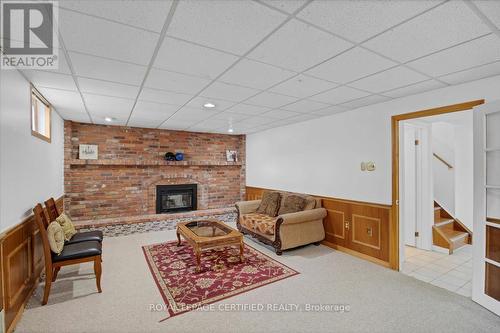 35 Trenholme Crescent, Hamilton, ON - Indoor With Fireplace