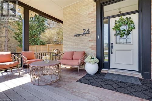 24 Park Avenue, Cambridge, ON - Outdoor With Deck Patio Veranda With Exterior
