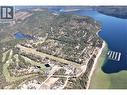 Aerial view of Mabel Lake resort area. - 19-3453 Cessna Road, Enderby, BC  - Outdoor With Body Of Water With View 