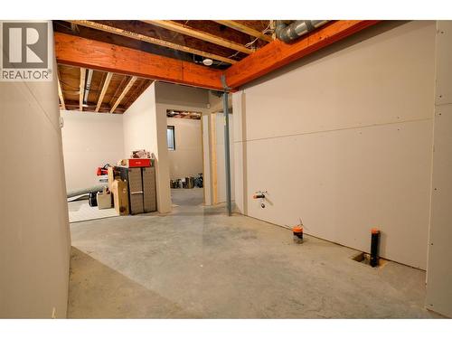 Roughed in plumbing in basement - 19-3453 Cessna Road, Enderby, BC - Indoor Photo Showing Basement