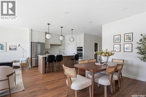 22 720 Brighton Boulevard, Saskatoon, SK - Indoor Photo Showing Dining Room