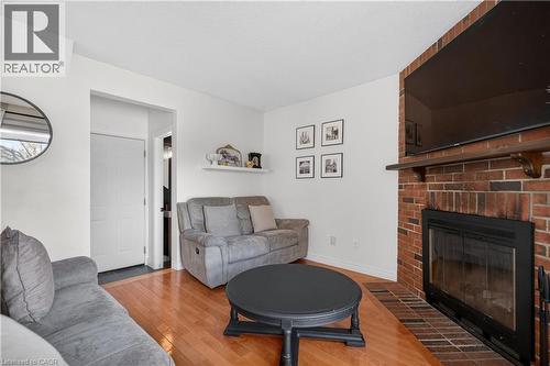 1151 Campbell Court, Burlington, ON - Indoor Photo Showing Living Room With Fireplace