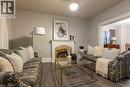 90 Blake Street, Hamilton, ON  - Indoor Photo Showing Living Room With Fireplace 