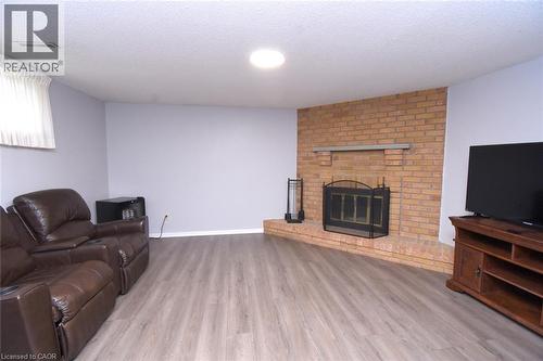 102 Elderwood Place, Brampton, ON - Indoor Photo Showing Living Room With Fireplace
