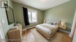 Virtually Staged  & Painted Primary Bedroom - 