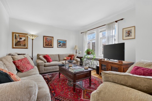 Salon - 4927 Av. Draper, Montréal (Côte-Des-Neiges/Notre-Dame-De-Grâce), QC - Indoor Photo Showing Living Room