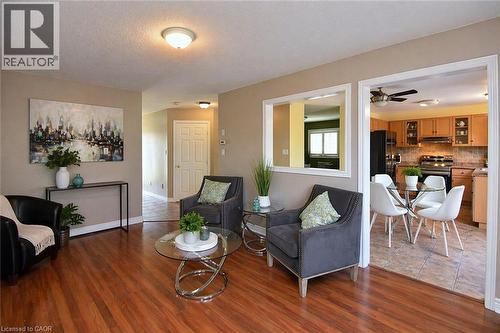 Some digital staging - 72 Etherington Crescent, Binbrook, ON - Indoor Photo Showing Living Room