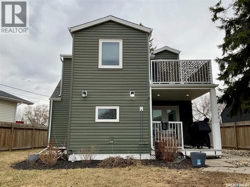 60 Charles Crescent, Regina, SK - Outdoor With Balcony With Exterior
