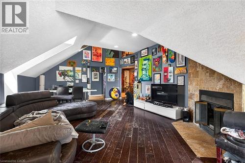 38 Hess Street S, Hamilton, ON - Indoor With Fireplace