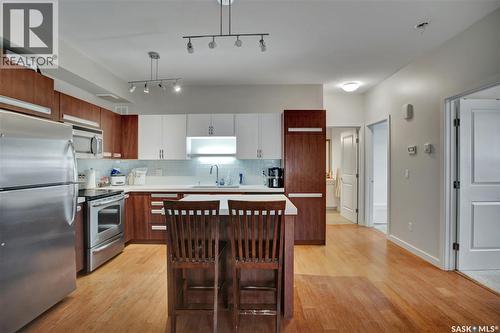 312 1015 Patrick Crescent, Saskatoon, SK - Indoor Photo Showing Kitchen With Stainless Steel Kitchen