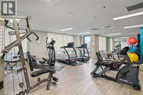 150 Water Street N Unit# 904, Cambridge, ON - Indoor Photo Showing Gym Room