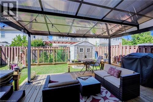 12 Bugdale Drive, Cambridge, ON - Outdoor With Deck Patio Veranda With Exterior