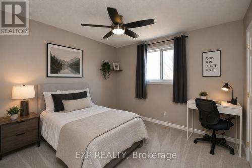 Digitally staged - 72 Etherington Crescent, Hamilton, ON - Indoor Photo Showing Bedroom