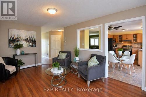 Some digital staging - 72 Etherington Crescent, Hamilton, ON - Indoor Photo Showing Living Room