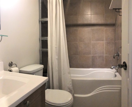 Bathroom - 208A-4821 Boul. St-Laurent, Montréal (Le Plateau-Mont-Royal), QC - Indoor Photo Showing Bathroom