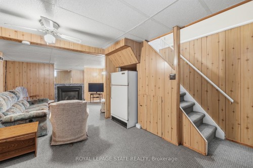 37 Central Park Avenue, Hamilton, ON - Indoor With Fireplace