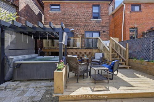 361 Cumberland Avenue, Hamilton, ON - Outdoor With Deck Patio Veranda With Exterior