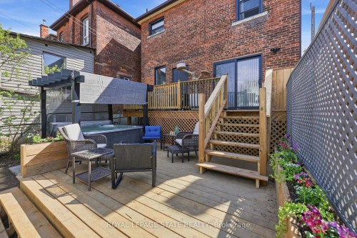 361 Cumberland Avenue, Hamilton, ON - Outdoor With Deck Patio Veranda With Exterior