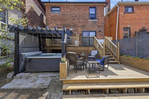 361 Cumberland Avenue, Hamilton, ON - Outdoor With Deck Patio Veranda With Exterior