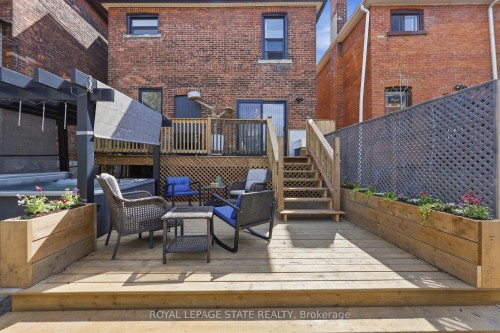 361 Cumberland Avenue, Hamilton, ON - Outdoor With Deck Patio Veranda With Exterior
