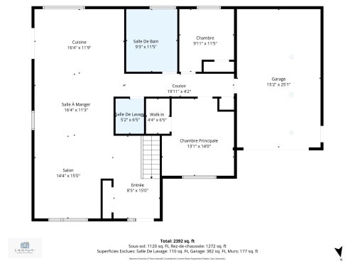 Plan (croquis) - 40 Ch. Des Échassiers, Val-Des-Monts, QC - Other