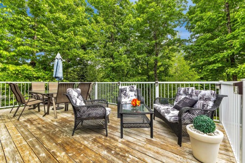 Balcon - 40 Ch. Des Échassiers, Val-Des-Monts, QC - Outdoor With Deck Patio Veranda With Exterior