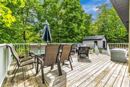 Balcon - 40 Ch. Des Échassiers, Val-Des-Monts, QC - Outdoor With Deck Patio Veranda With Exterior